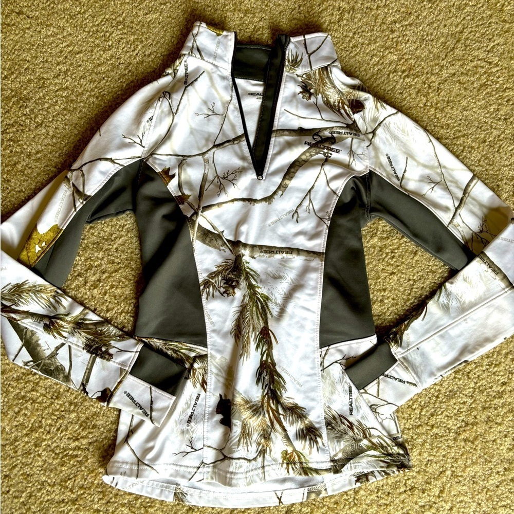 Realtree quarter zip